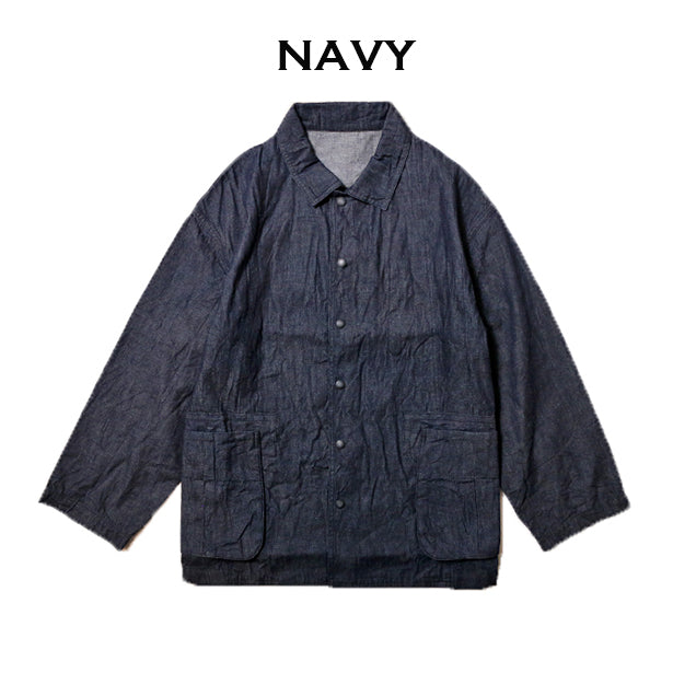 Porter Classic CLASSIC DENIM MIL-SHIRT JACKET ポータークラシック クラシック デニム ミルシャ –  TSUGU