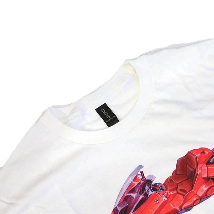 AKIRA Bike Logo Classic Tee アニメーション アキラ Tシャツ (WHITE