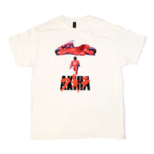 画像をギャラリービューアに読み込む, AKIRA Bike Logo Classic Tee アニメーション アキラ Tシャツ (WHITE)