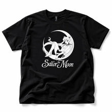 画像をギャラリービューアに読み込む, Sailor Moon セーラームーン Tシャツ (BLACK)