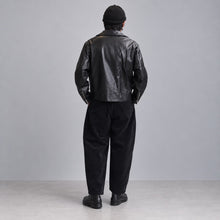画像をギャラリービューアに読み込む, Porter Classic PC RIDERS JACKET W/LOVE & PEACE SILVER ポータークラシック ライダースジャケット W/ラブ&ピース 925シルバー(BLACK)【PC-017-1962】