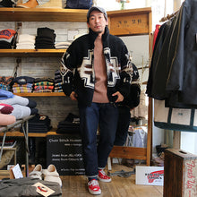 画像をギャラリービューアに読み込む, PENDLETON JQ Boa Standard Blouson ペンドルトン JQ ボア スタンダード ブルーゾーン (ブラック)【MN-0475-1014】