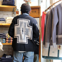 画像をギャラリービューアに読み込む, PENDLETON Cardigan ペンドルトン カーディガン - Hading -(ブラック)【MN-0575-2001】