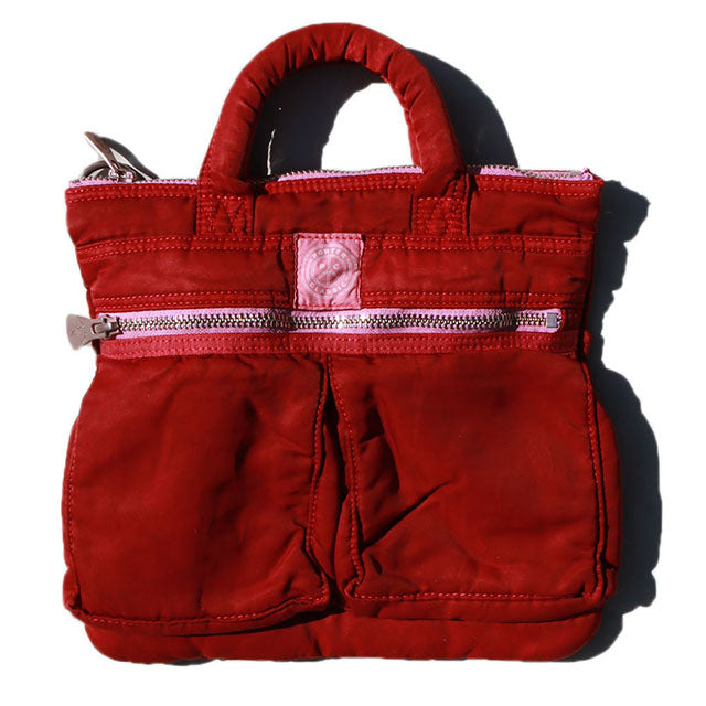 Porter Classic SUPER NYLON HELMET CASE (XS) -RED- Porter Classic