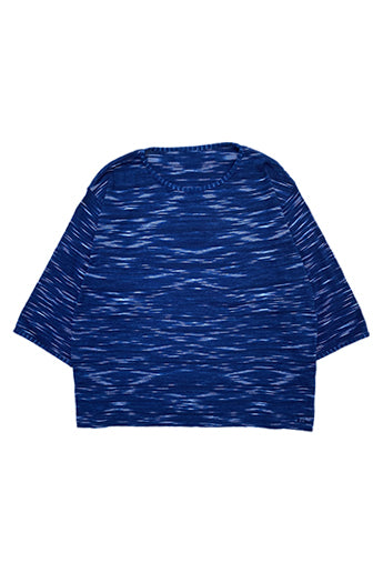 Porter Classic - KASURI KNIT LONG SLEEVE SHIRT / カスリニット 