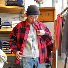画像をギャラリービューアに読み込む, PENDLETON Crew Neck Zip Cardigan(Unisex) ペンドルトン クルーネック ジップ カーディガン (アイボリー) 【MN-0475-1006】