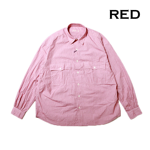 PORTER CLASSIC ポータークラシック カジュアルシャツ XL ピンク