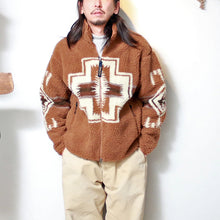 画像をギャラリービューアに読み込む, PENDLETON JQ Boa Standard Blouson ペンドルトン JQ ボア スタンダード ブルーゾーン (キャメル)【MN-0475-1014】