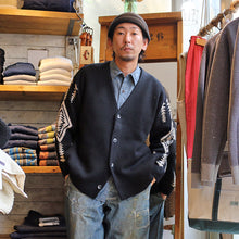 画像をギャラリービューアに読み込む, PENDLETON Cardigan ペンドルトン カーディガン - Hading -(ブラック)【MN-0575-2001】