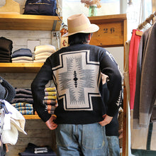 画像をギャラリービューアに読み込む, PENDLETON Crew Neck Pullover Knit ペンドルトン クルーネック プルオーバー ニット - Hading -(ブラック)【MN-0575-2000】
