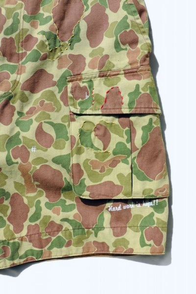 Porter Classic H/W CAMO SAFARI SHORTS / ポータークラシック ハンドワーク カモ サファリ ショーツ –  TSUGU