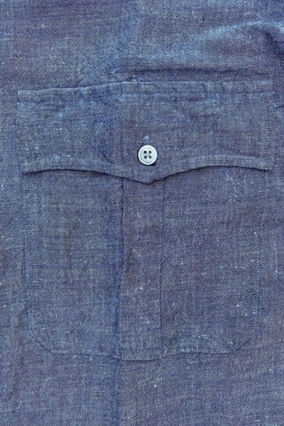 Porter Classic - ROLL UP BAMBOO LINEN SHIRT ポーター