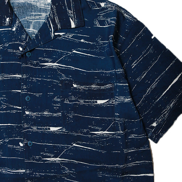 Porter Classic ALOHA SHIRT INDIGO OCEAN ポータークラシック アロハ