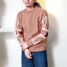 画像をギャラリービューアに読み込む, PENDLETON Crew Neck Pullover Knit ペンドルトン クルーネック プルオーバー ニット - Hading -(キャメル)【MN-0575-2000】