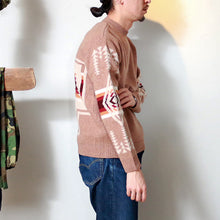 画像をギャラリービューアに読み込む, PENDLETON Crew Neck Pullover Knit ペンドルトン クルーネック プルオーバー ニット - Hading -(キャメル)【MN-0575-2000】