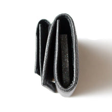 画像をギャラリービューアに読み込む, ITUAIS TAURILLON COMPACT WALLET  イトゥアイス コンパクトウォレット  (ブラック)