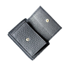 画像をギャラリービューアに読み込む, ITUAIS TAURILLON COMPACT WALLET  イトゥアイス コンパクトウォレット  (ブラック)