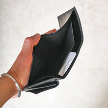 画像をギャラリービューアに読み込む, ITUAIS TAURILLON COMPACT WALLET  イトゥアイス コンパクトウォレット  (ブラック)