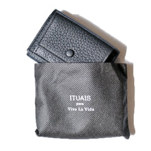 画像をギャラリービューアに読み込む, ITUAIS TAURILLON COMPACT WALLET  イトゥアイス コンパクトウォレット  (ブラック)