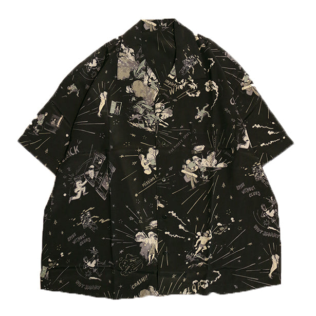 Porter Classic 落ちこぼれスパイALOHA SHIRT (THE MISFIT SPIES) ポータークラシック 落ちこぼれス