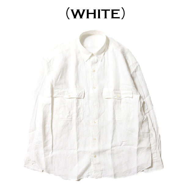 Porter Classic ROLL UP LINEN SHIRT -FRENCH LINEN- ポータークラシック ロールアップ リネン –  TSUGU