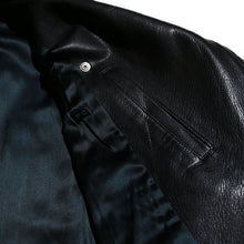 画像をギャラリービューアに読み込む, Porter Classic PC RIDERS JACKET W/LOVE & PEACE SILVER  ポータークラシック ライダースジャケット W/ラブ&ピース 925シルバー(BLACK)【PC-017-1962】