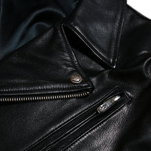 画像をギャラリービューアに読み込む, Porter Classic PC RIDERS JACKET W/LOVE & PEACE SILVER  ポータークラシック ライダースジャケット W/ラブ&ピース 925シルバー(BLACK)【PC-017-1962】