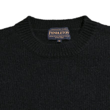 画像をギャラリービューアに読み込む, PENDLETON Crew Neck Pullover Knit ペンドルトン クルーネック プルオーバー ニット - Hading -(ブラック)【MN-0575-2000】