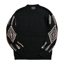 画像をギャラリービューアに読み込む, PENDLETON Crew Neck Pullover Knit ペンドルトン クルーネック プルオーバー ニット - Hading -(ブラック)【MN-0575-2000】