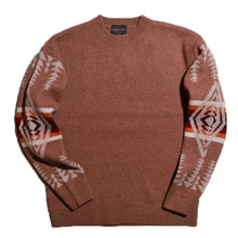画像をギャラリービューアに読み込む, PENDLETON Crew Neck Pullover Knit ペンドルトン クルーネック プルオーバー ニット - Hading -(キャメル)【MN-0575-2000】