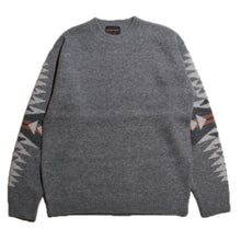 画像をギャラリービューアに読み込む, PENDLETON Crew Neck Pullover Knit ペンドルトン クルーネック プルオーバー ニット - Plains Star -(T.L.グレー)【MN-0575-2000】