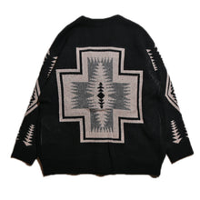 画像をギャラリービューアに読み込む, PENDLETON Cardigan ペンドルトン カーディガン - Hading -(ブラック)【MN-0575-2001】
