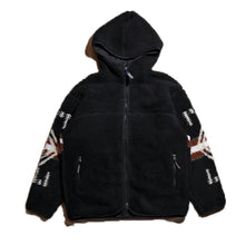 画像をギャラリービューアに読み込む, PENDLETON JQ Boa Hoodie ペンドルトン JQ ボア パーカー (ブラック)【MN-0475-1013】