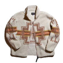 画像をギャラリービューアに読み込む, PENDLETON JQ Boa Standard Blouson ペンドルトン JQ ボア スタンダード ブルーゾーン (アイボリー)【MN-0475-1014】