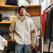 画像をギャラリービューアに読み込む, PENDLETON JQ Boa Hoodie ペンドルトン JQ ボア パーカー (アイボリー)【MN-0475-1013】