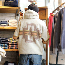 画像をギャラリービューアに読み込む, PENDLETON JQ Boa Hoodie ペンドルトン JQ ボア パーカー (アイボリー)【MN-0475-1013】