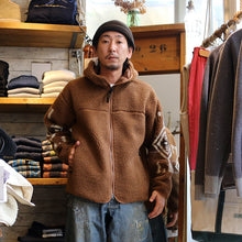 画像をギャラリービューアに読み込む, PENDLETON JQ Boa Hoodie ペンドルトン JQ ボア パーカー (キャンメル)【MN-0475-1013】