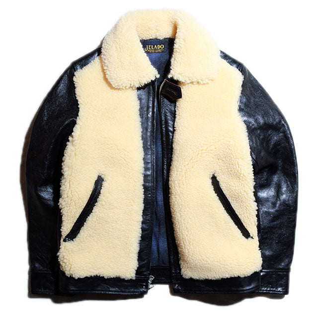 jelado ジェラード 熊ジャン グリズリージャケット レザージャケット S