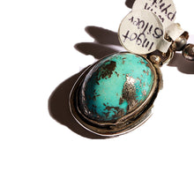 画像をギャラリービューアに読み込む, ERICKA NICHOLAS BEGAY エリッカニコラスビゲイ (キングマン ターコイズ)【TRQ H.D kman Pendeut 3-12】