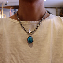 画像をギャラリービューアに読み込む, ERICKA NICHOLAS BEGAY エリッカニコラスビゲイ (モレンシーターコイズ)【ENB TRQ Mor Pendeut 4-1】