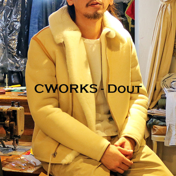 冬の最強レザージャケット。  CWORKS Dout...