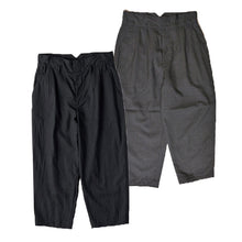 将图片加载到图库查看器，Porter Classic TROPICAL CLASSIC PANTS ポータークラシック トロピカル クラシック パンツ（GRAY）（BLACK）[PC-031-3333]
