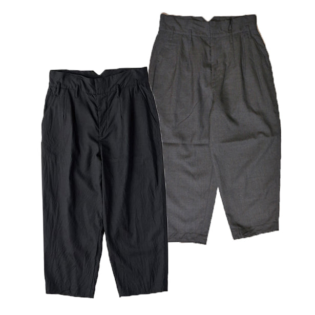 Porter Classic TROPICAL CLASSIC PANTS ポータークラシック トロピカル クラシック パンツ（GRAY）（BLACK）[PC-031-3333]