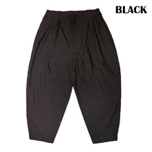 画像をギャラリービューアに読み込む, Porter Classic POPLIN BEBOP PANTS - ポータークラシック ポプリンビバップパンツ（NAVY）（BLACK）[PC-035-2139]
