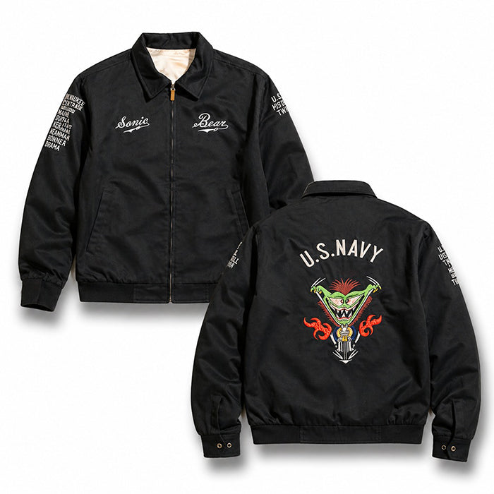 JELADO Souvenir Jacket ジェラード スーベニアジャケット(Black JELADO Souvenir Jacket ジェラード スーベニアジャケット(Black