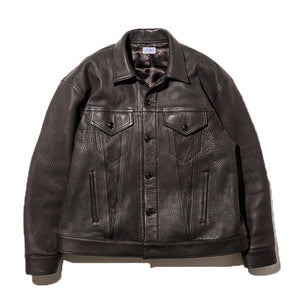 CWORKS Lombardi Coach Jacket - Deerskin - FINE CREEK Seaworks Lombardi Coach Jacket (Black) [CWJK008]