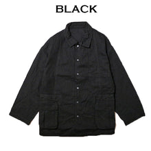 将图片加载到图库查看器，Porter Classic CLASSIC DENIM MIL-SHIRT JACKET ポータークラシック クラシック デニム ミルシャツ ジャケット（BLACK）（NAVY）[PC-005-2682]
