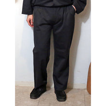 将图片加载到图库查看器，Porter Classic FRENCH JERSEY STRAIGHT PANTS ポータークラシック フレンチ ジャージ ストレート パンツ  （BLACK）[PC-006-3340]
