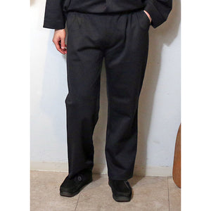 Porter Classic FRENCH JERSEY STRAIGHT PANTS ポータークラシック フレンチ ジャージ ストレート パンツ  （BLACK）[PC-006-3340]