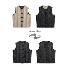 Load image into Gallery viewer, TAION MILITARY ZIP VNECK DOWN VEST &lt;MILITARY LINE&gt;
